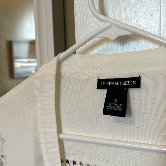 Lauren Michelle Open Sweater Size Small - Picture 3 of 4